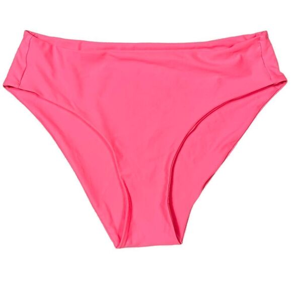 Fused Hawaii Pink Haleakala High Rise Double Lined Bikini Swimsuit Bottom - Picture 1 of 4
